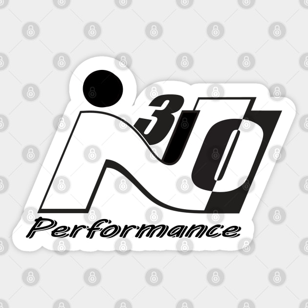 i30N Performance (Black) Sticker by CarEnthusast